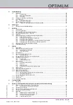 Preview for 3 page of Optimum 3300260 Operating Manual