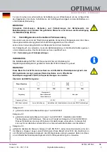 Preview for 9 page of Optimum 3300260 Operating Manual