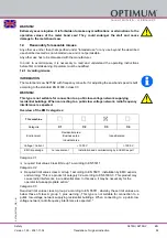 Preview for 59 page of Optimum 3300260 Operating Manual