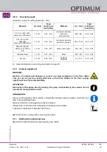 Preview for 81 page of Optimum 3300260 Operating Manual