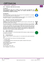 Preview for 56 page of Optimum OptiSaw S 275N Operating Manual