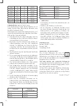 Preview for 16 page of Optimum RK-1260 Operating Instructions Manual