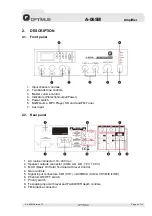 Preview for 18 page of Optimus A-065M Installation And Operating Instructions Manual