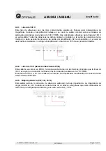 Preview for 9 page of Optimus AM-30U Installation And Operating Instructions Manual