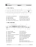 Preview for 5 page of Optimus PM-CH7 Installation And Operating Instructions Manual