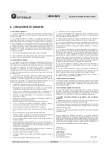 Preview for 14 page of Optimus UMX-2M3 Operating Instructions Manual