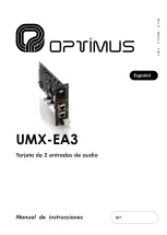 Preview for 13 page of Optimus UMX-EA3 Operating Instructions Manual