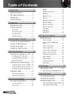 Preview for 2 page of Optoma Data Projector User Manual