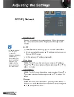 Preview for 42 page of Optoma Data Projector User Manual
