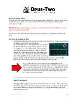 Preview for 4 page of Opus-Two Instrument Control System User Manual