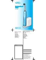 Preview for 3 page of Oral-B D 17 511 Manual