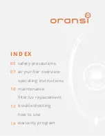 Preview for 3 page of Oransi finn User Manual