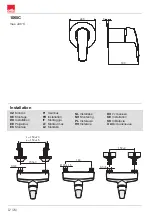 Preview for 12 page of Oras Safira 1016 Installation And Maintenance Manual