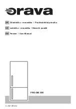 Orava FRO-280 AW User Manual preview