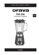 Orava RM-206 Instruction Manual preview