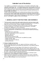 Preview for 2 page of Orava RM-600 Instruction Manual