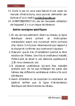 Preview for 20 page of Orbegozo 8436044535512 Instruction Manual