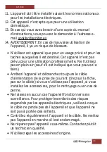 Preview for 14 page of Orbegozo AM 7000 Instruction Manual