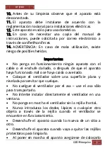 Preview for 3 page of Orbegozo BF 0140 Instruction Manual