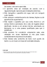 Preview for 22 page of Orbegozo BF 0150 Instruction Manual