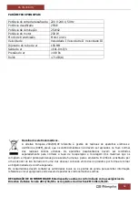 Preview for 32 page of Orbegozo DS 76190 BL Instruction Manual