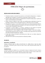 Preview for 8 page of Orbegozo LV 3450 Instruction Manual