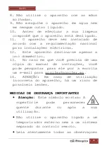 Preview for 28 page of Orbegozo OL 4035 Instruction Manual