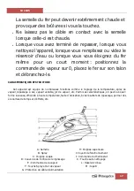 Preview for 17 page of Orbegozo SV 2205 Instruction Manual