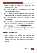 Preview for 22 page of Orbegozo TB 2203 Instruction Manual