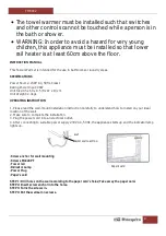 Preview for 9 page of Orbegozo TH 8002 Instruction Manual