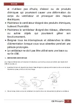 Preview for 15 page of Orbegozo TWM 1000 Instruction Manual