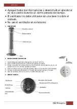 Preview for 4 page of Orbegozo TWM 1010 Instruction Manual