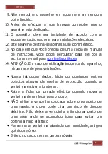 Preview for 16 page of Orbegozo WF 0145 Instruction Manual