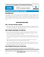 Preview for 4 page of Orbinox CC Channel Gate Installation, Operation And Maintenance Manual