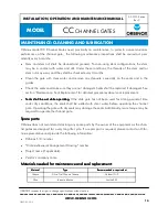 Preview for 14 page of Orbinox CC Channel Gate Installation, Operation And Maintenance Manual