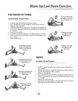 Preview for 42 page of Orbit Fitness Raptor CDX User Manual