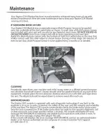 Preview for 45 page of Orbit Fitness Raptor CDX User Manual