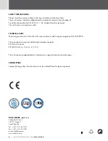 Preview for 2 page of Orbit Merret OM 402LC Manual