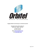 Preview for 27 page of Orbitel OBT-58108 User Manual