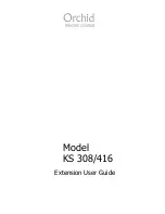 Orchid KS 308 Extension User Manual preview