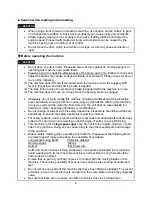 Preview for 8 page of OREC America RM982F Operating Instructions Manual