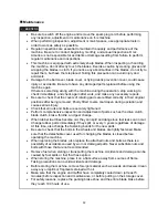 Preview for 12 page of OREC America RM982F Operating Instructions Manual