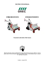 Preview for 1 page of OREC HR662 Instruction Manual