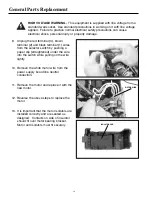 Preview for 18 page of Oreck 447628 Service Manual