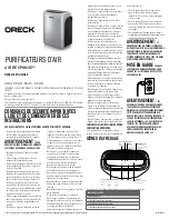 Preview for 5 page of Oreck Air Response WK16000 User Manual