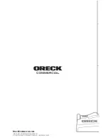 Preview for 32 page of Oreck CK20110 User Manual