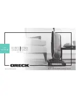 Oreck UK30200 User Manual preview