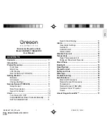 Preview for 2 page of Oregon Scientific BAA623PH User Manual