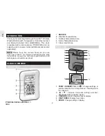 Preview for 3 page of Oregon Scientific BAR688HG User Manual