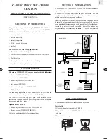 Preview for 1 page of Oregon Scientific WMR112 User Manual